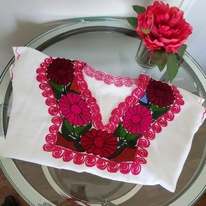 Medium embroidered blouse from Mexico.